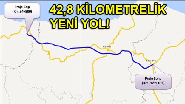Ağva Kandıra Kaynarca Yolu Geliyor! İşte Güzergahı!